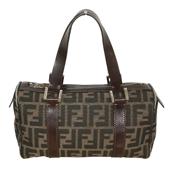Fendi Zucca Handbag Canvas Travel Bag Canvas Handbag 2