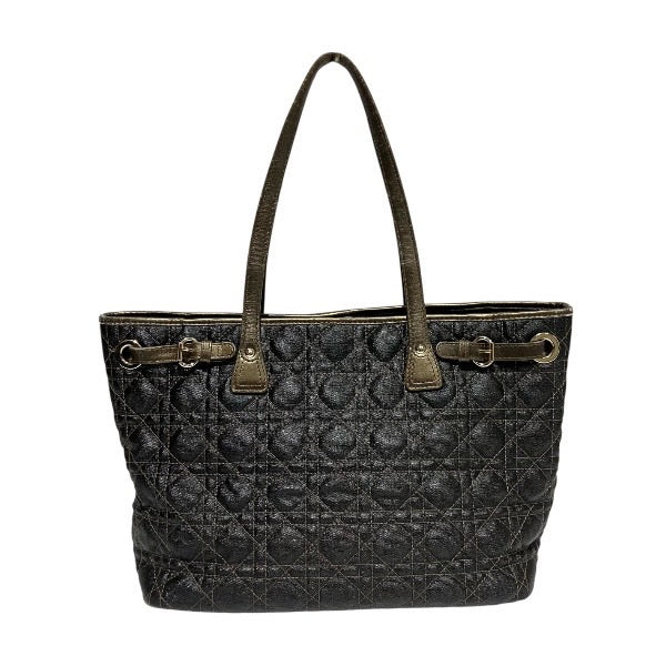 Dior Panarea Tote Bag Leather Canvas