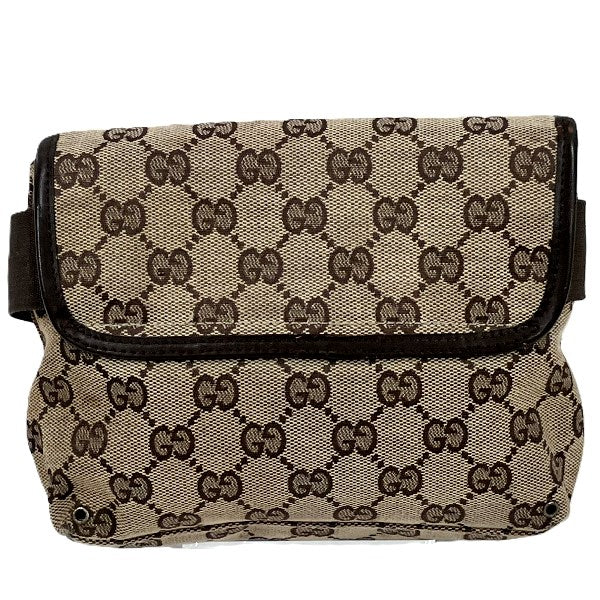 Gucci Old Waist Bag Canvas Travel Bag