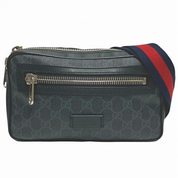 Gucci Supreme 2Way Shoulder Bag Leather