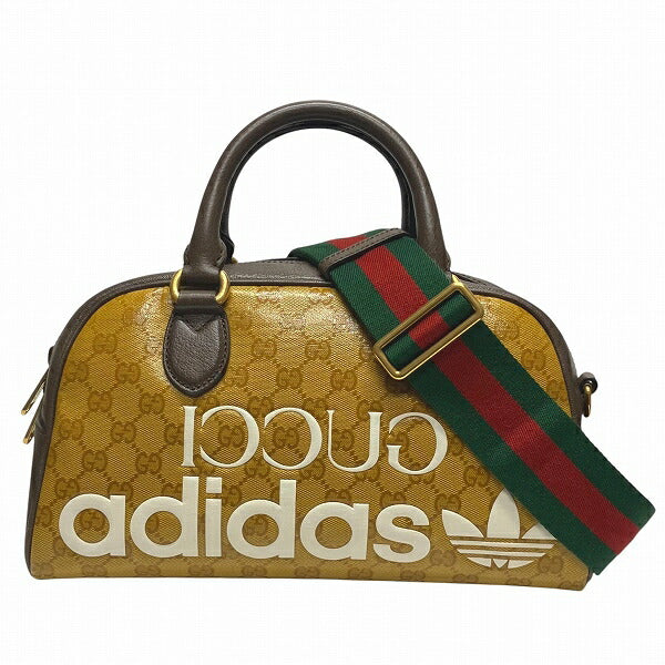 Gucci Duffle Crystal 2Way Boston Bag Mini Travel Bag