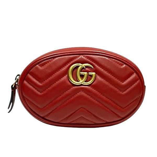 Gucci Marmont Waist Bag Leather Travel Bag Bag 3