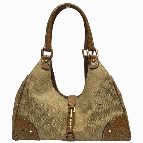 Gucci New Jackie Handbag Canvas Travel Bag