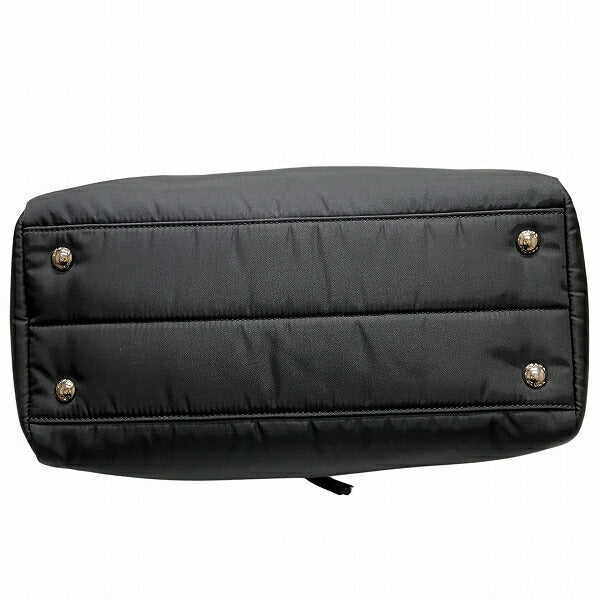 Prada Tessuto Bomber 2Way Bag Leather Nylon Travel Bag