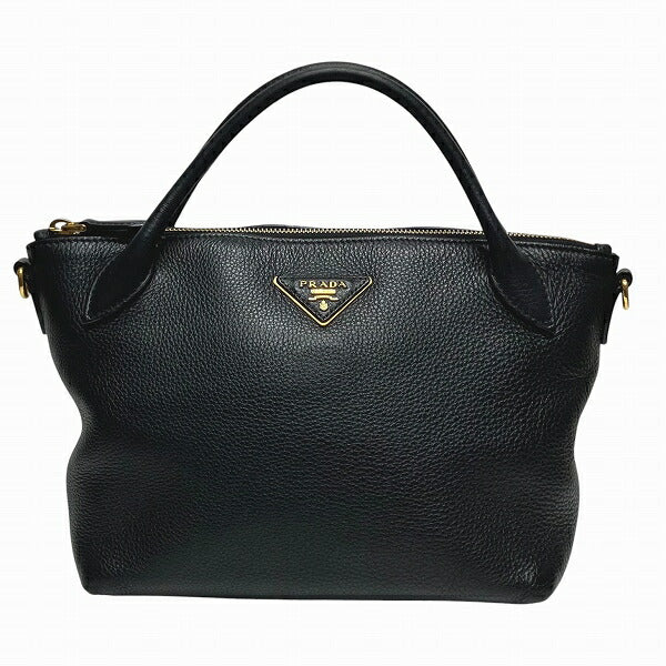 Prada 1Ba111 Handbag Leather Travel Bag