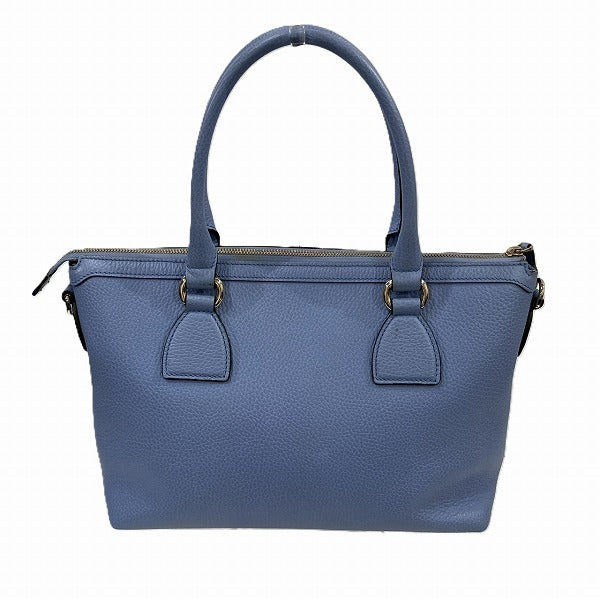 Gucci Interlocking 2Way Handbag Leather Travel Bag Handbag 1