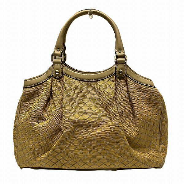 Gucci Sukey Diamante Handbag Leather Canvas Travel Bag Handbag 1