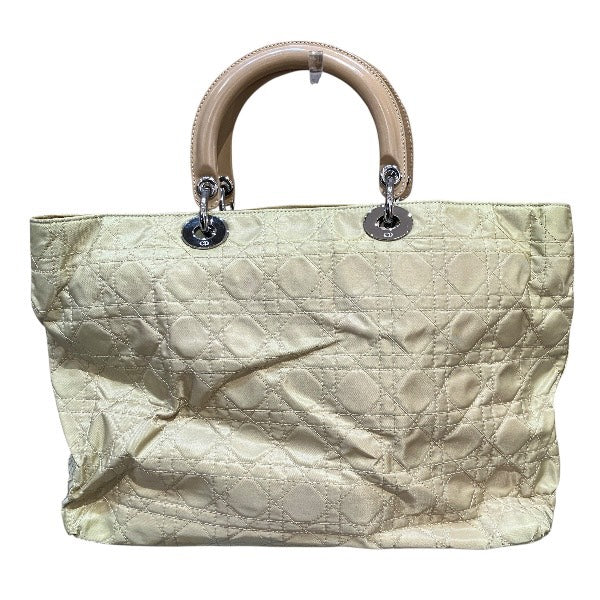 Dior Cannage 2Way Bag Leather Nylon Travel Bag