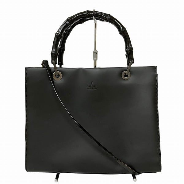 Gucci Bamboo Pvc 2Way Bag Travel Bag