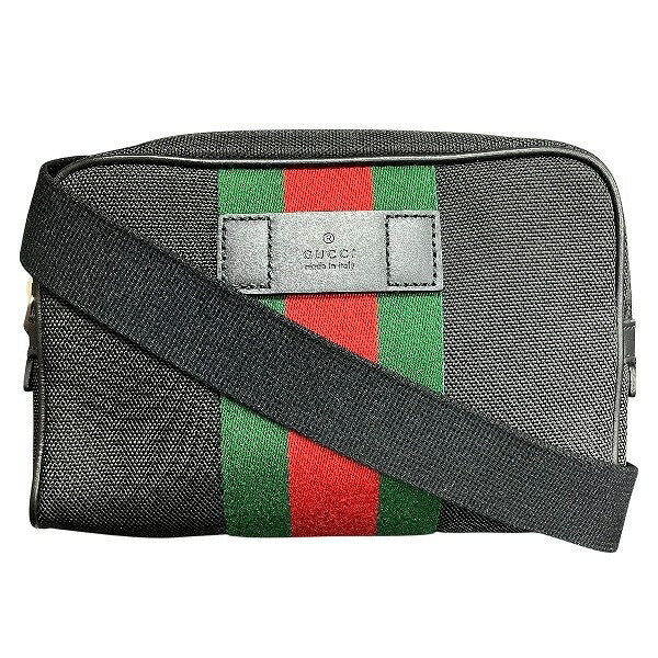 Gucci Sherry Line Waist Bag Canvas Travel Bag