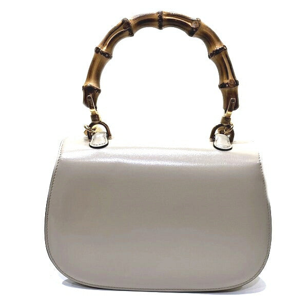 Gucci Bamboo 2Way Bag Leather Travel Bag 21