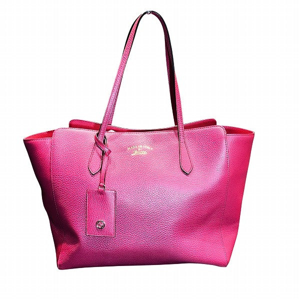 Gucci Swing 2Way Bag Leather Travel Bag Bag 7