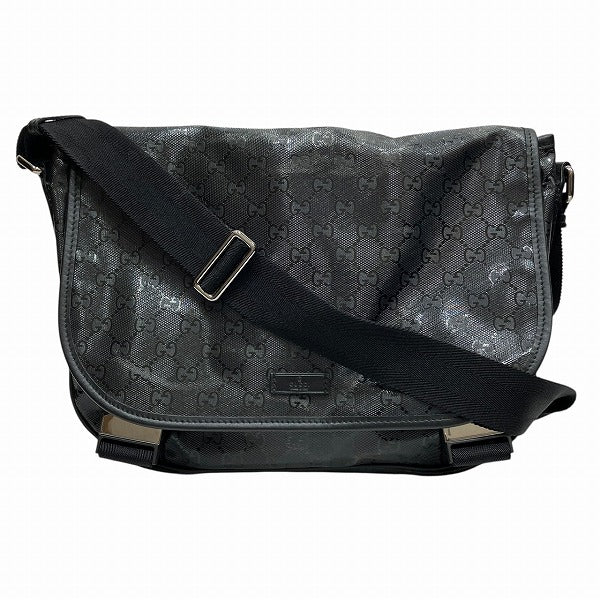 Gucci Imprime Coated Messenger Bag Canvas Travel Bag