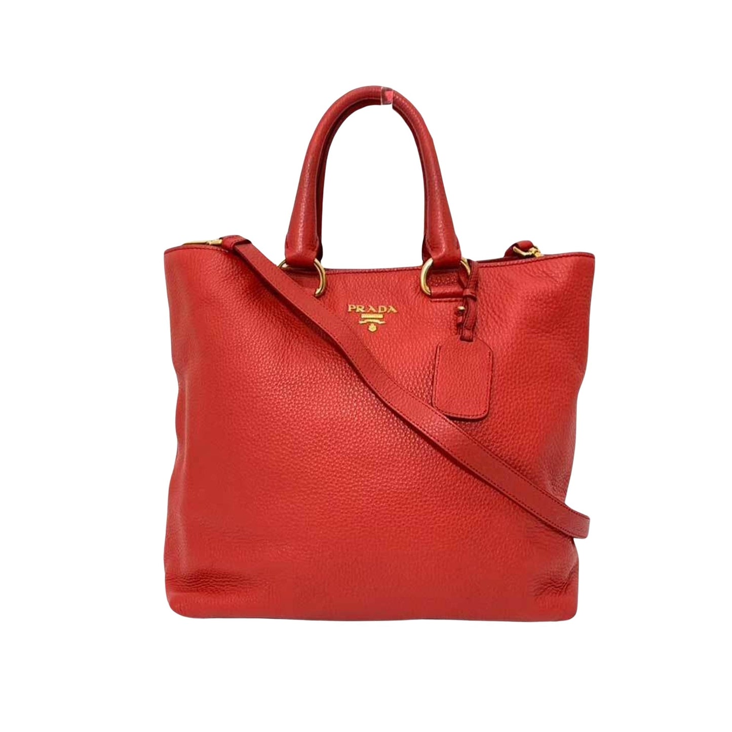 Prada Tote Vitello Tote Bag