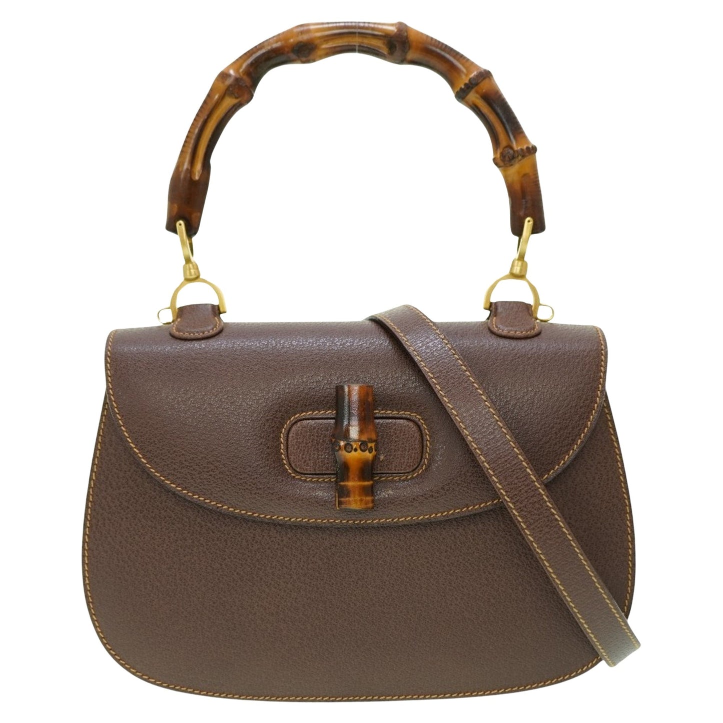 Gucci Bamboo Handbag Travel Bag Bamboo 163