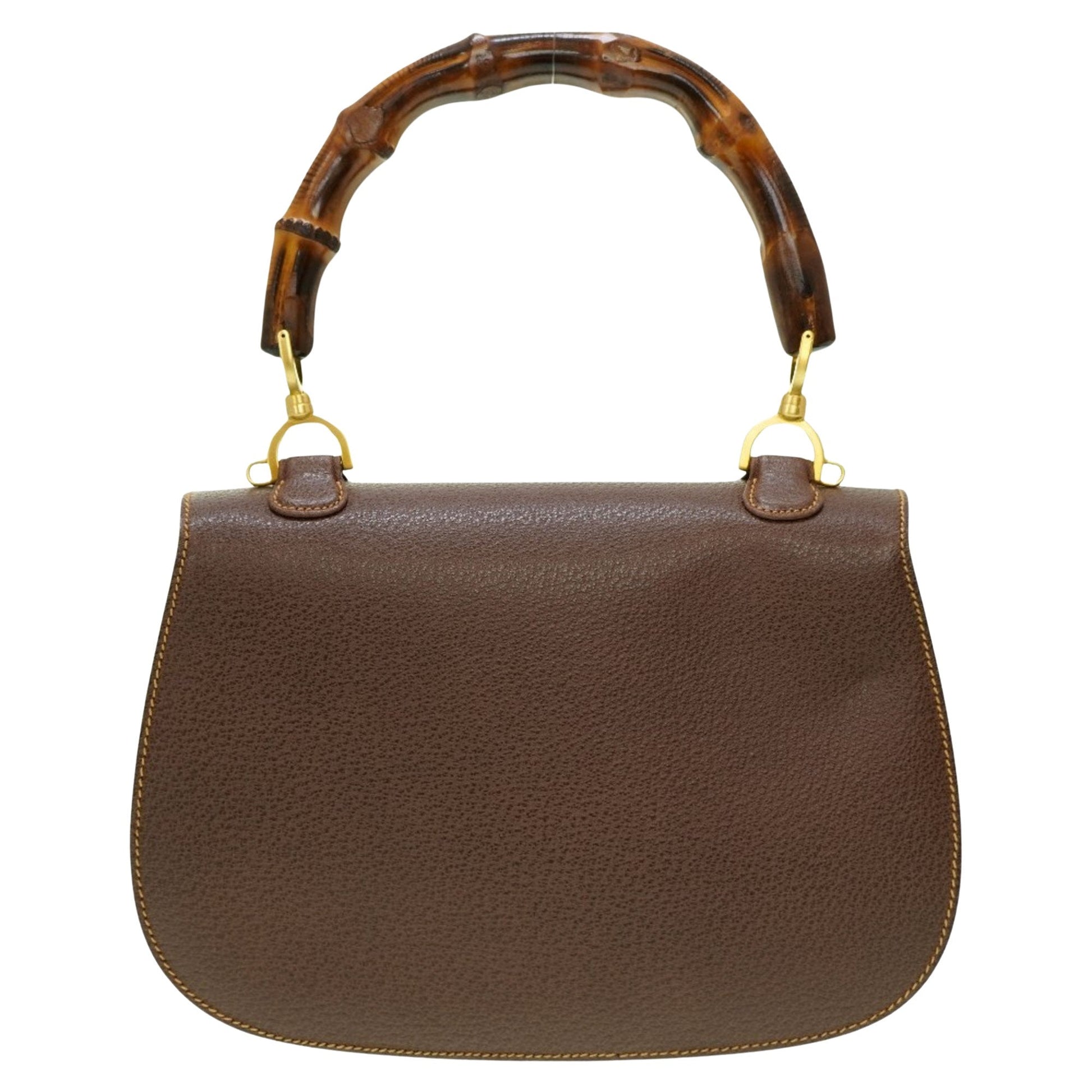 Gucci Bamboo Handbag Travel Bag Bamboo 163