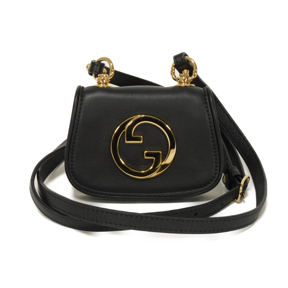 Gucci Frondy Calf Shoulder Bag Leather