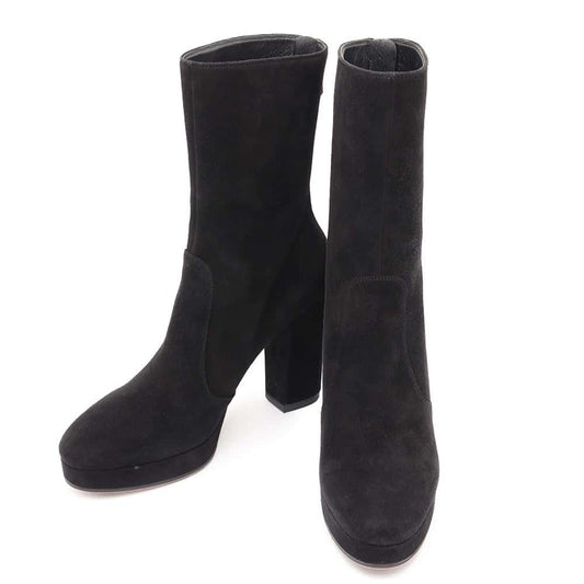 Dior D Rise Encreboots Blackkdi Vvvs Size . Suede Shoes