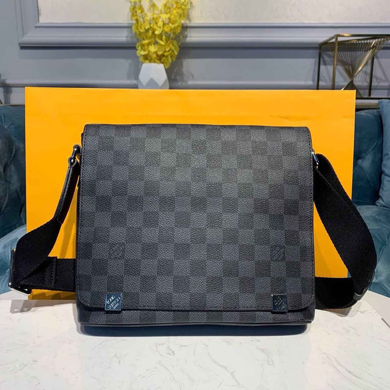 Top Quality Top Qualitystrict Pm Damier Graphite Canvas Crossbody Bag