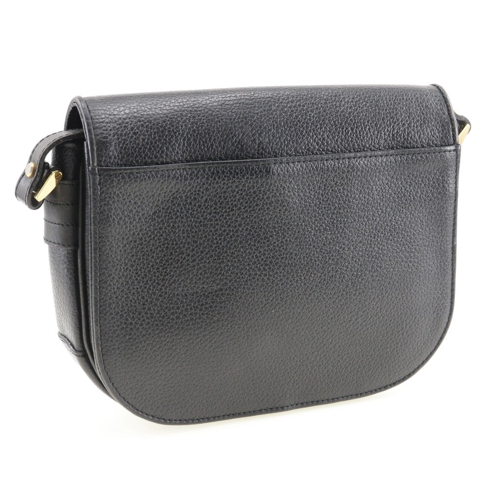 Burberry Shoulder Bag Leather Black Shoulder Bag 2