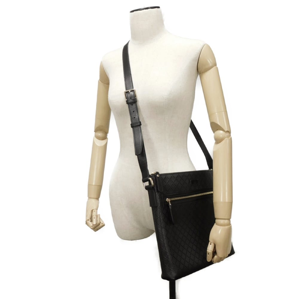 Gucci Diamante Shoulder Bag Leather Bag 4