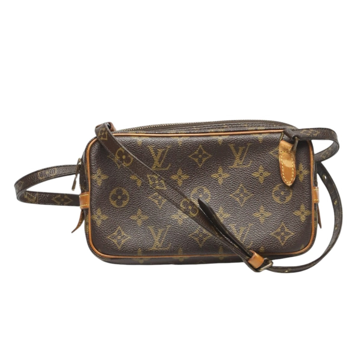 Louis Vuitton M51828 Marley Bandouliere Monogram Canvas Brown Shoulder Bag