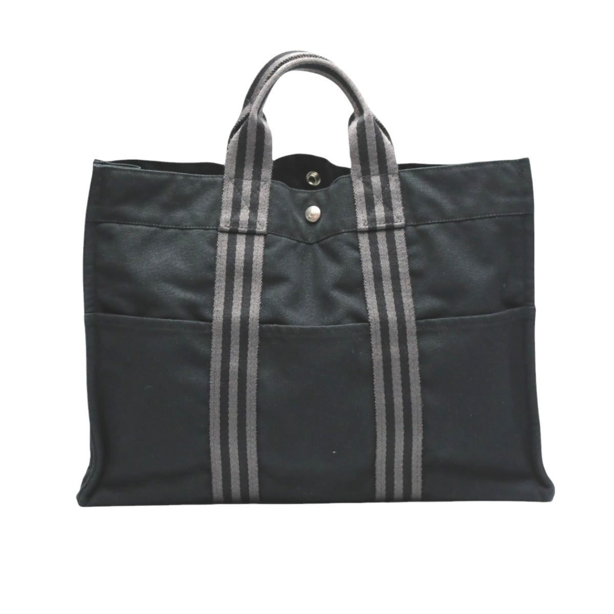 Hermes Tote Bag Cotton Tote Bag Fool Toemm Her Black