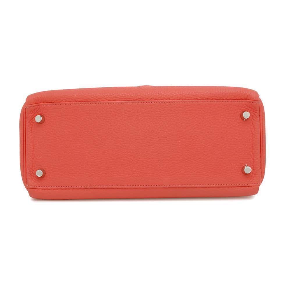 Kelly Retourne Rose Texas Taurillon Clemence Size Travel Bag