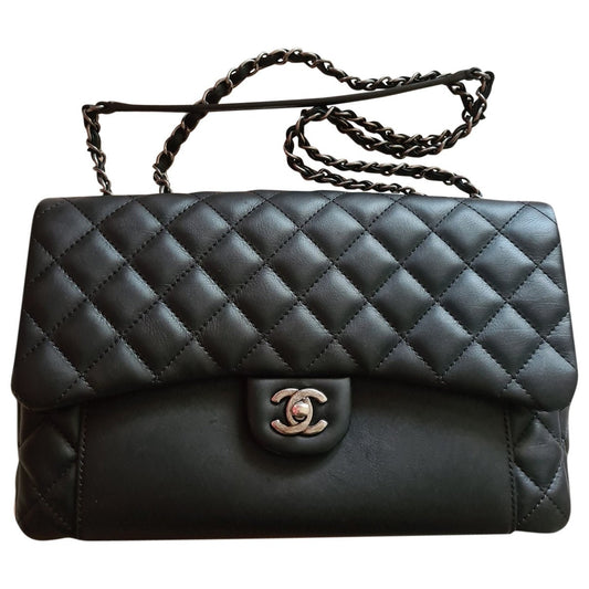 timeless/classique black leather handbag Classic