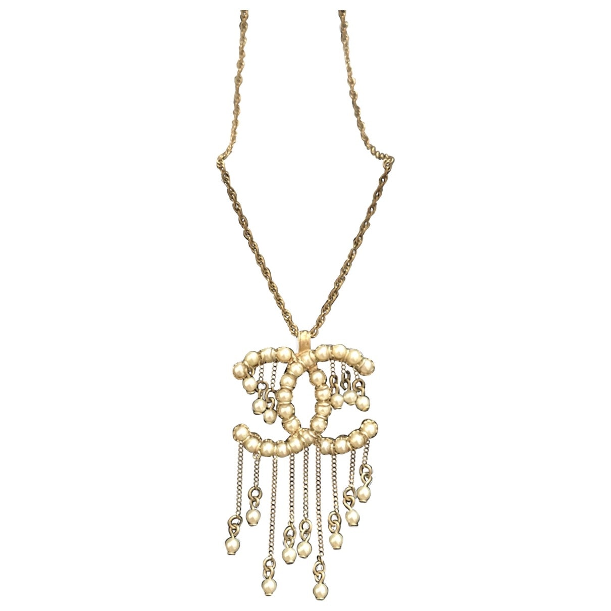 cc gold metal necklaces Jewelry Classic