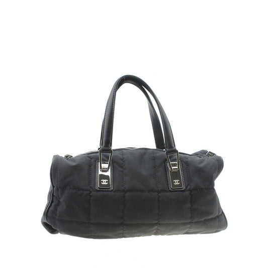 black leather handbag Classic