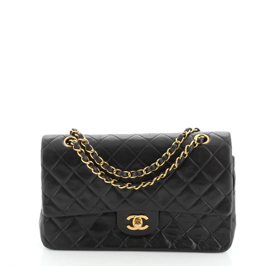 timeless/classique black leather handbag Elegant