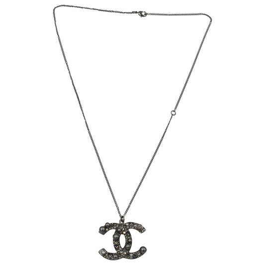 Chanel anthracite steel necklaces Jewelry