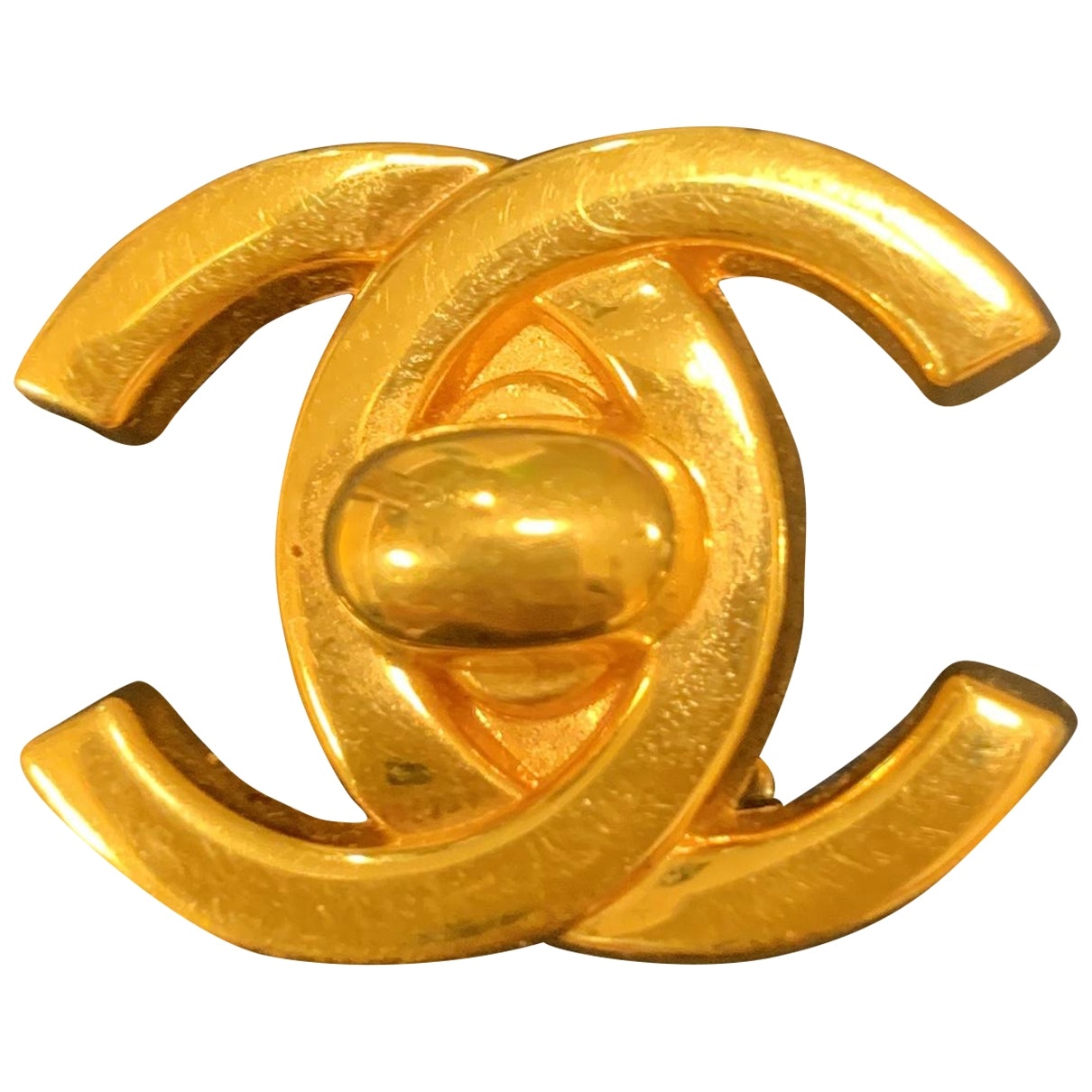 cc gold gold plated earrings Jewelry Signature