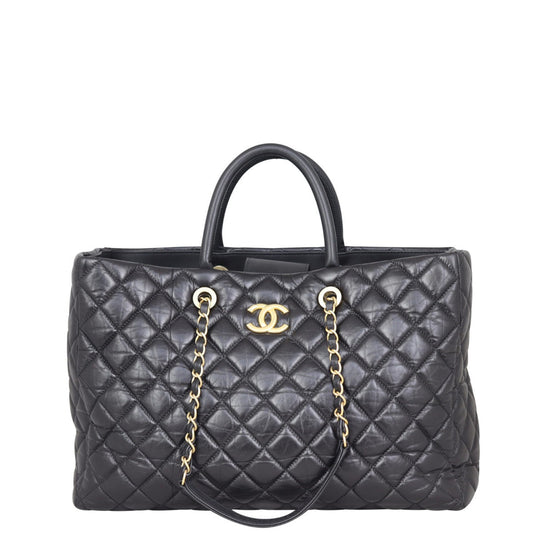 Chanel Coco Handle Shopping Tote Large Tote Bag