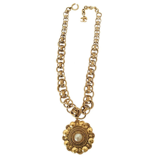Chanel yellow yellow gold necklaces Jewelry