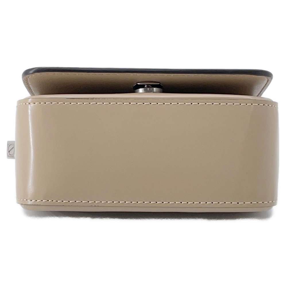 Fendi First Site Nano Beige7As173 Handbag Leather Travel Bag