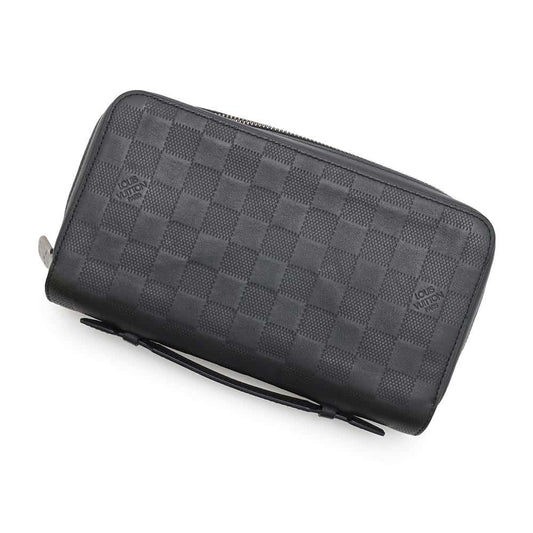 Louis Vuitton ZippyXL OnyxN61254 Infini Damier Leather Handbag