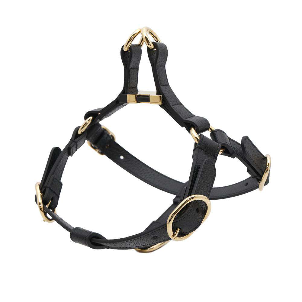 Gucci Pet Harnesses Black692963 Size S Leather Handbag