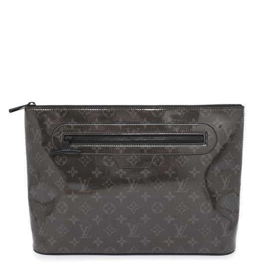 Louis Vuitton Pochette Cosmos Isetan Limited NoirM63373 Monogram Clutch Bag 2