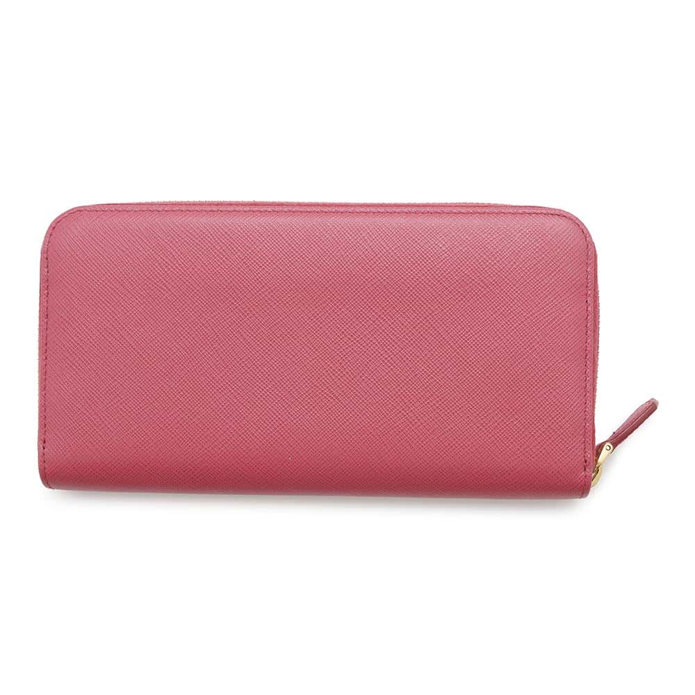 Saffiano Zip Around Chozai Cloth Ml Handbag Leather Pink Travel Bag