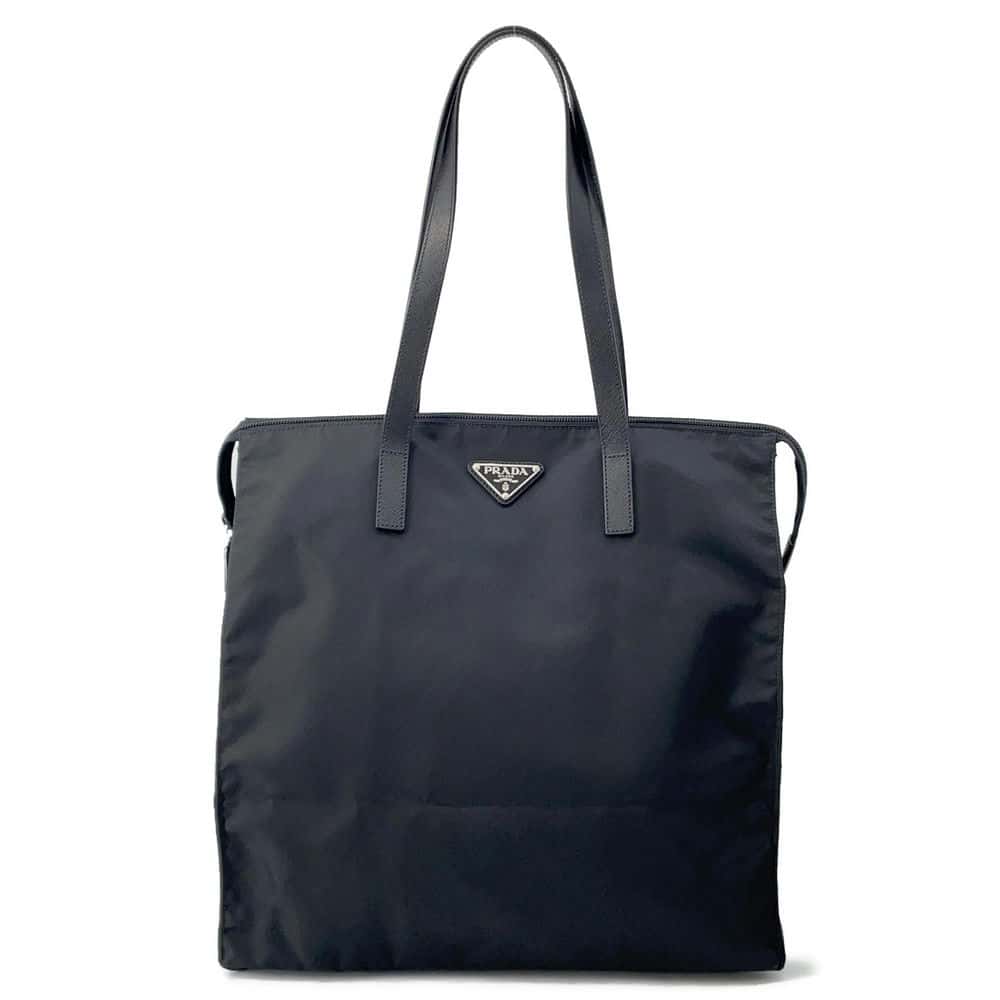 Shopping Bag Tote Bag Bg Nylon Black