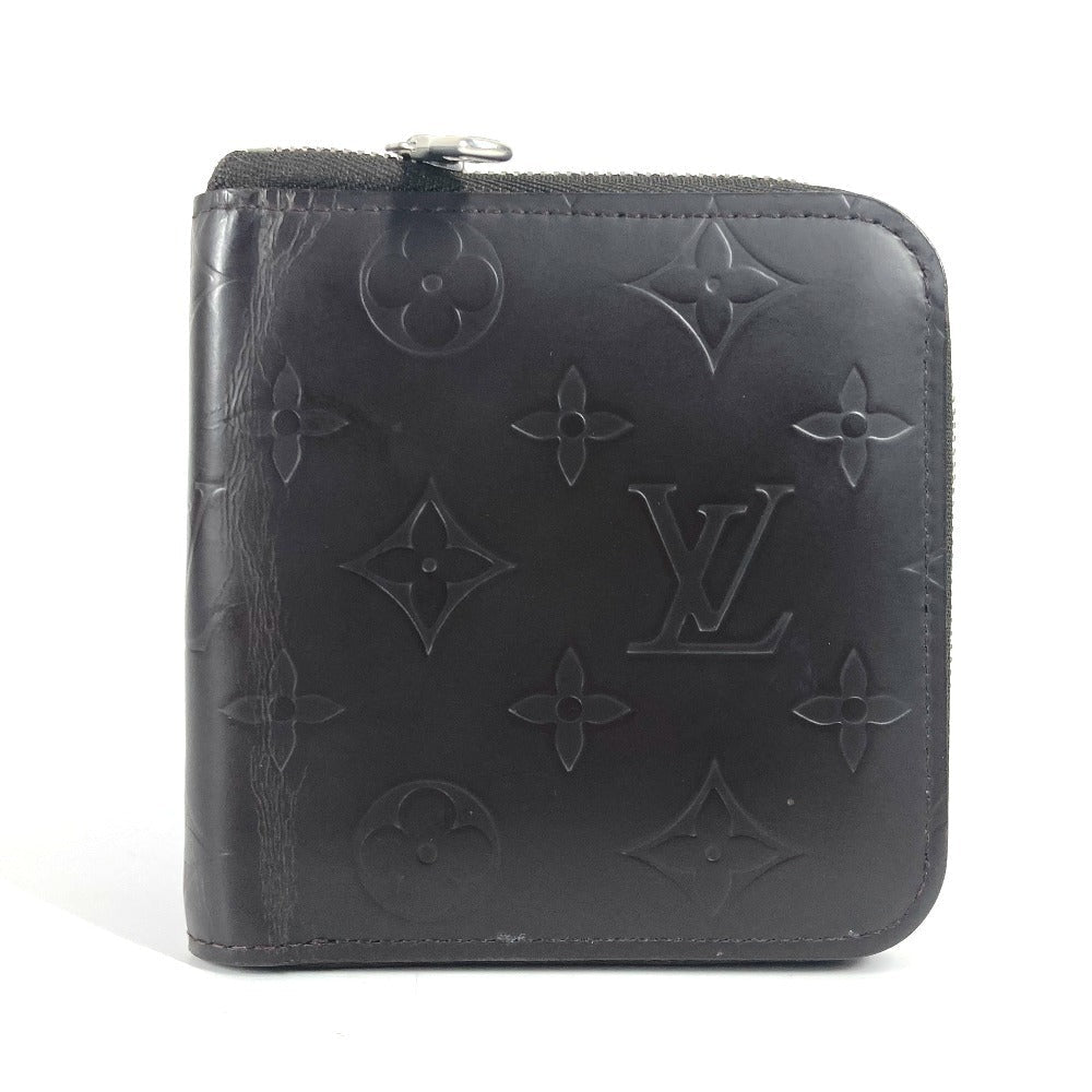 Louis Vuitton Folded M66510 grass Lace Port-Bie-Monnaie Monogram Leather Brown Wallet Case