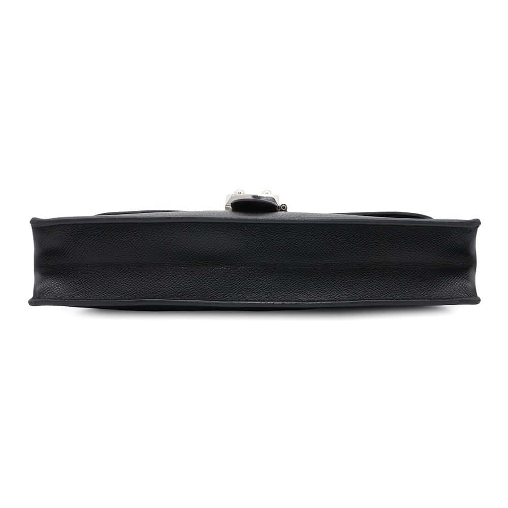Sac Depeche Epsom Size Handbag Black Travel Bag
