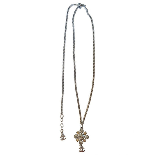 Chanel silver silver necklaces Jewelry
