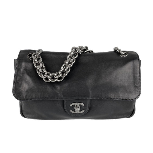 timeless/classique black leather handbag Heritage