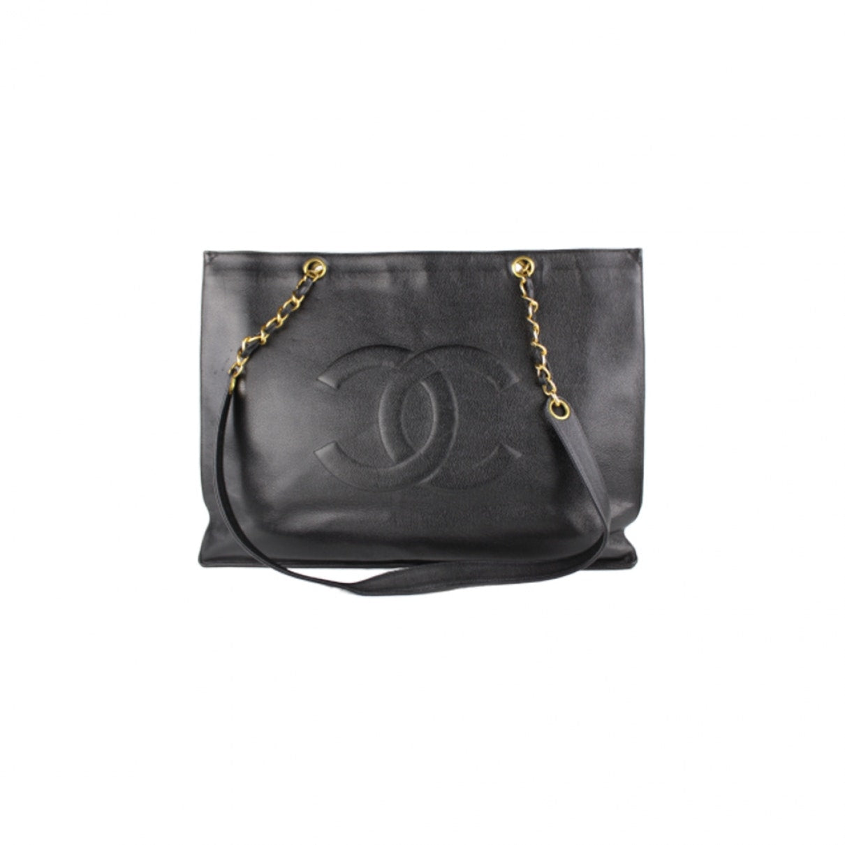 black leather handbag Modern