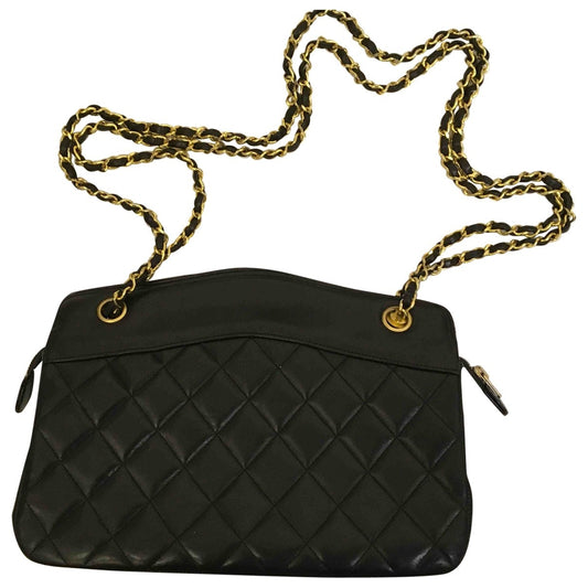 black leather handbag Daily