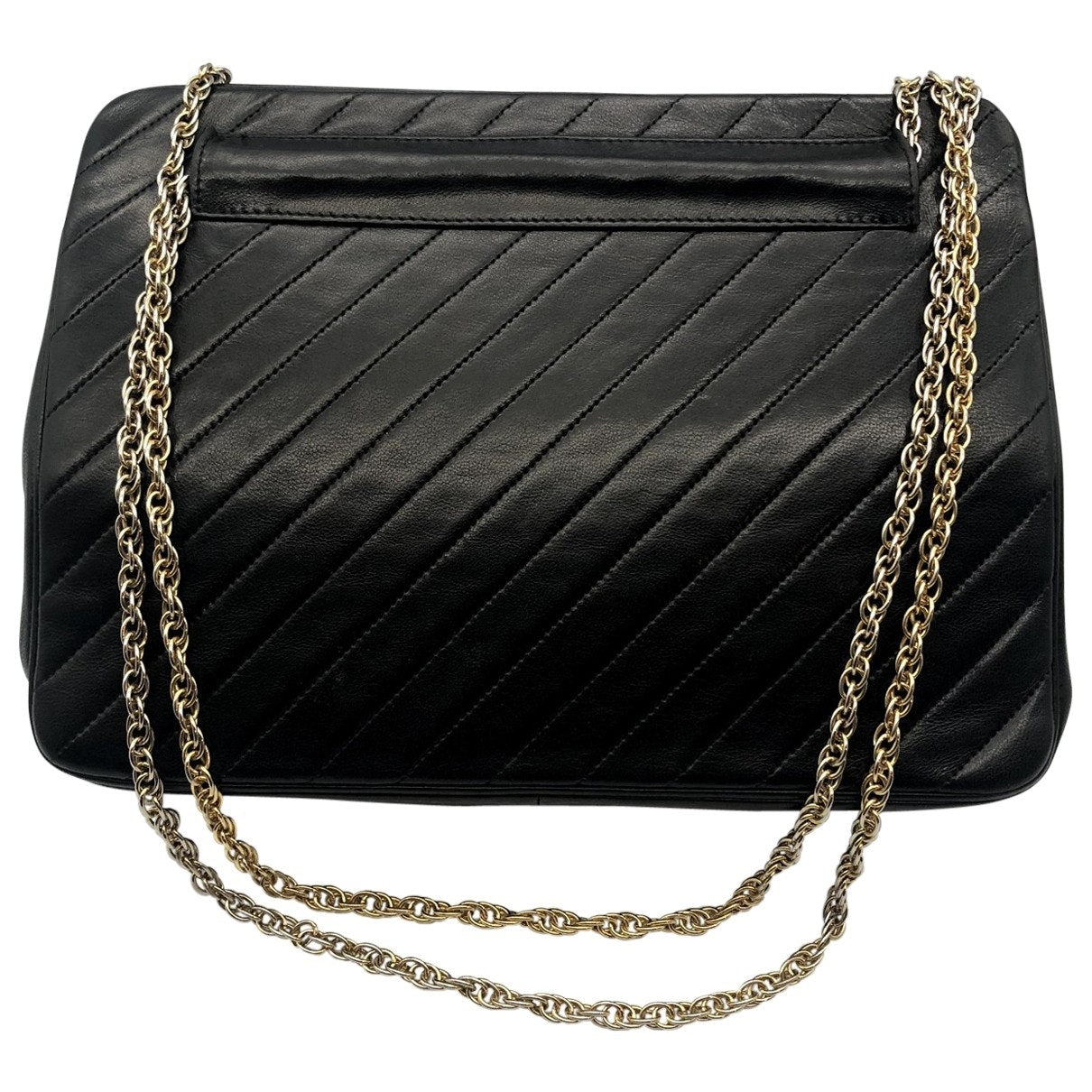 black leather handbag Evening
