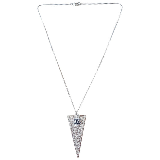 Chanel cc silver steel necklaces Jewelry